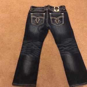 Rock Revival men’s Marcia boot cut jeans
